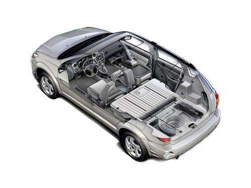 比如县透明车模型