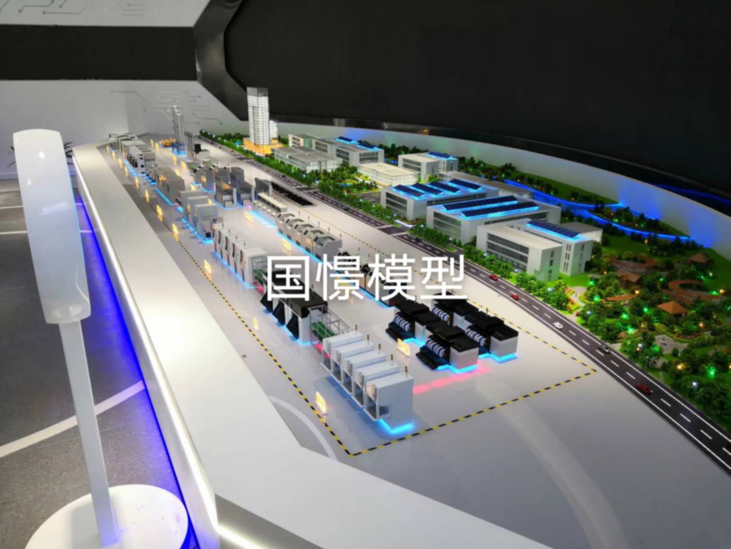 比如县建筑模型