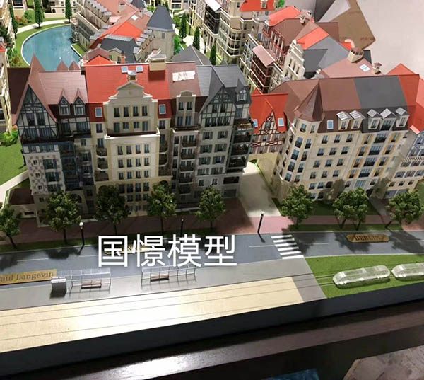 比如县建筑模型