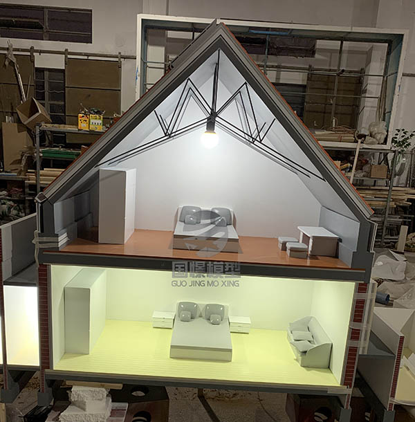 比如县建筑模型